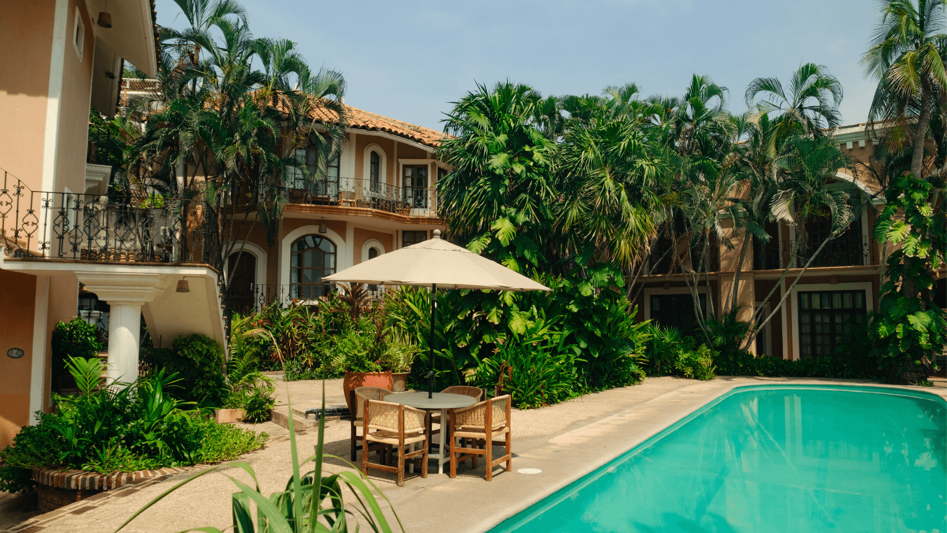 Vista del hotel